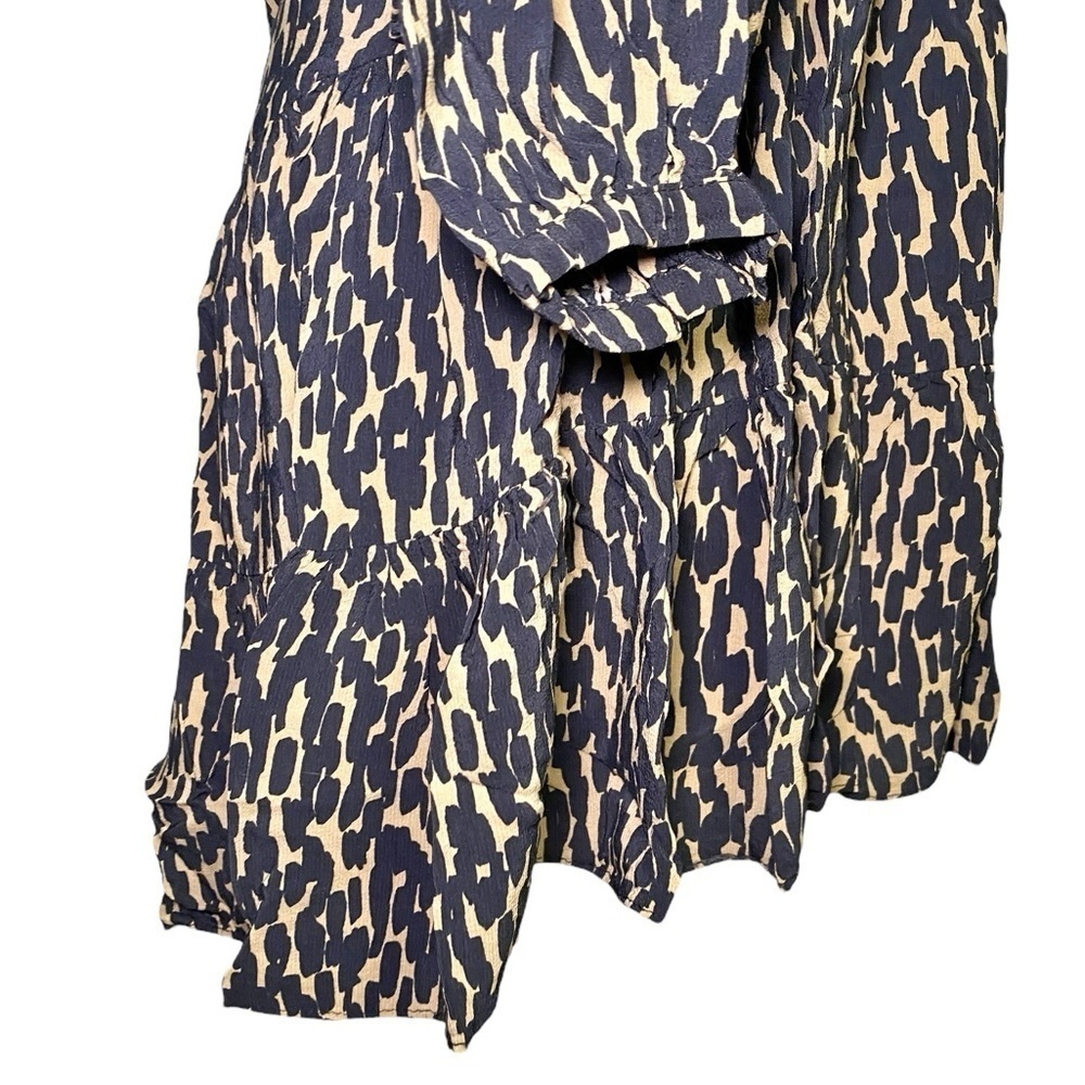 Zara Animal Print Mini Dress - Picture 6 of 16